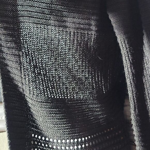 Black Duster Sweater Top Size XS Pink Republic - Picture 5 of 10